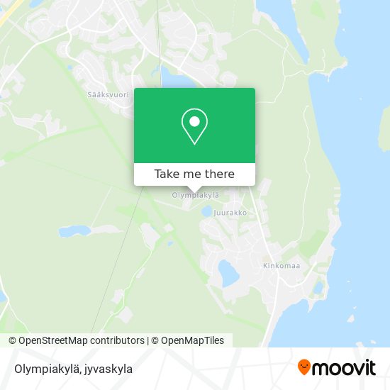 Olympiakylä map