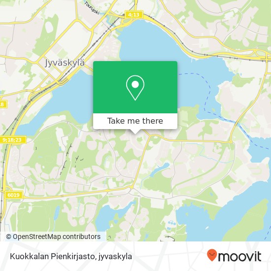 Kuokkalan Pienkirjasto map