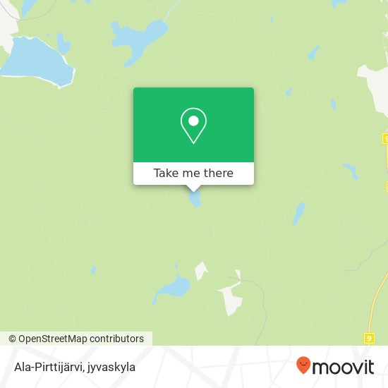 Ala-Pirttijärvi map