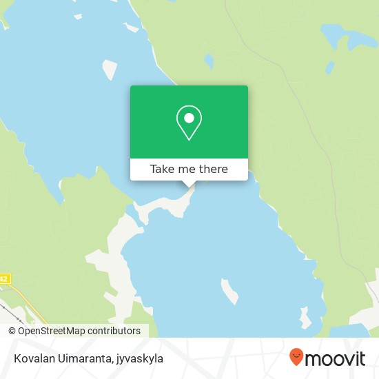 Kovalan Uimaranta map