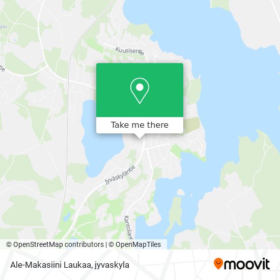 Ale-Makasiini Laukaa map