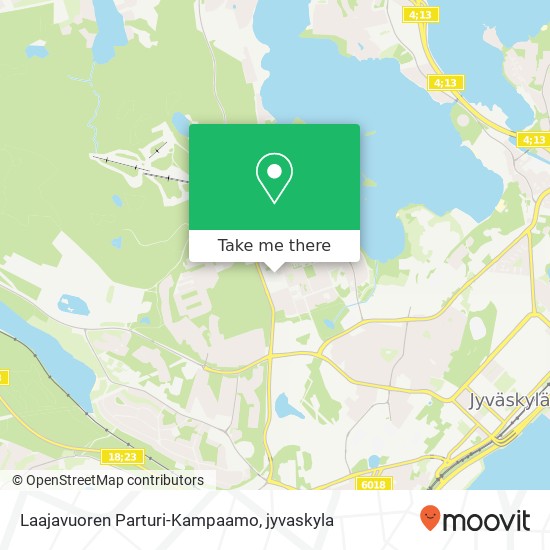 Laajavuoren Parturi-Kampaamo map