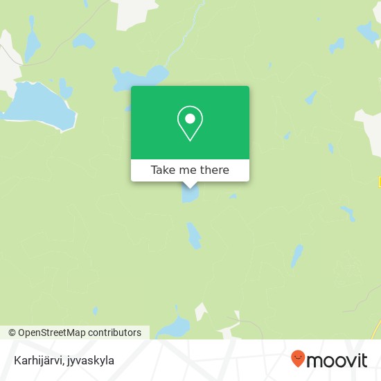 Karhijärvi map