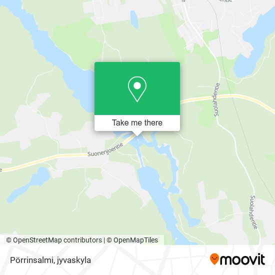 Pörrinsalmi map