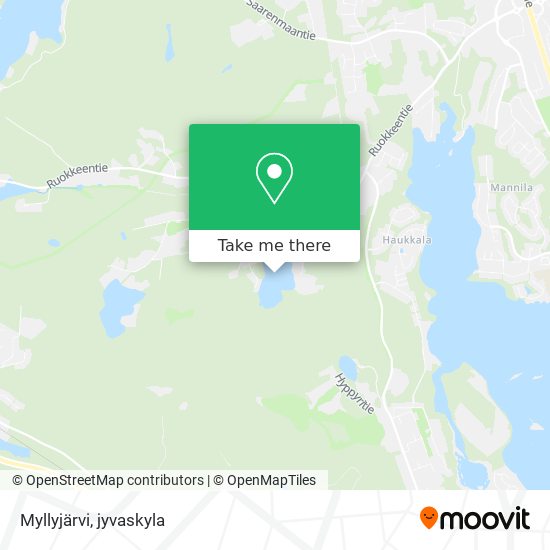 Myllyjärvi map
