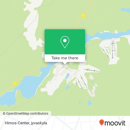 Himos-Center map