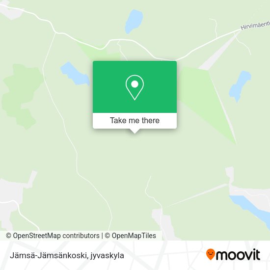 Jämsä-Jämsänkoski map