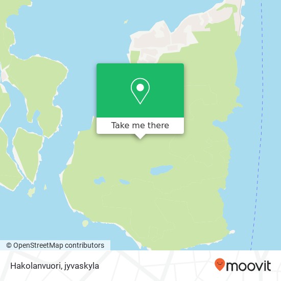 Hakolanvuori map