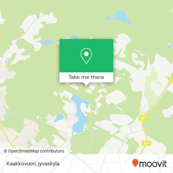 Kaakkovuori map