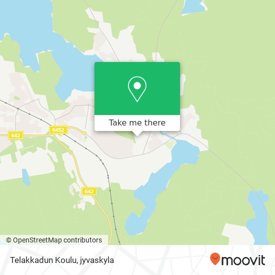 Telakkadun Koulu map