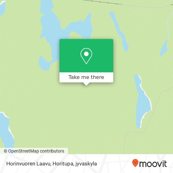 How to get to Horinvuoren Laavu, Horitupa in Laukaa by Bus?