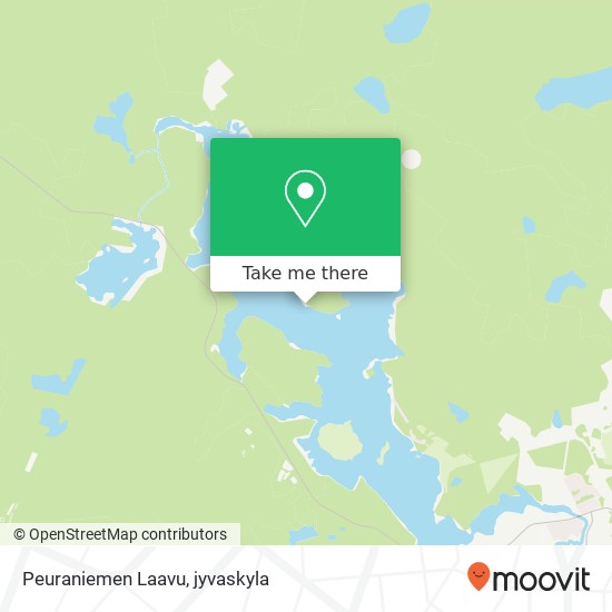 How to get to Peuraniemen Laavu in Jyväskylän Mlk by Bus?