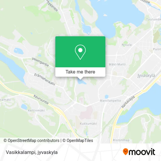Vasikkalampi map