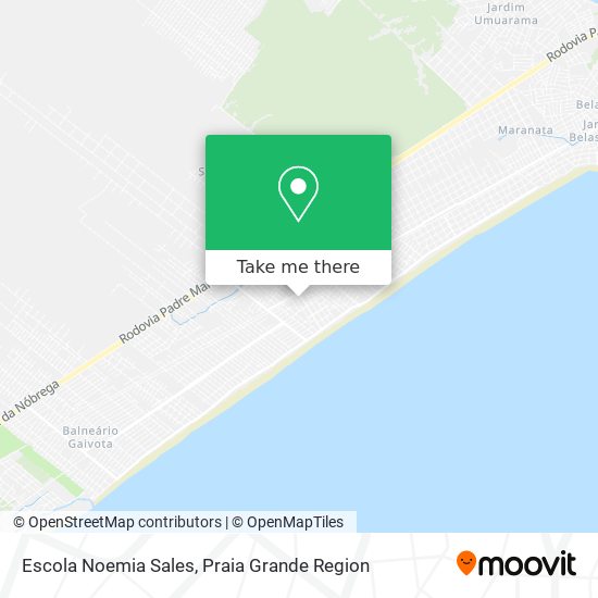 Escola Noemia Sales map