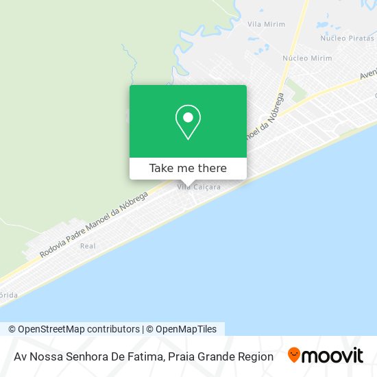 Mapa Av Nossa Senhora De Fatima