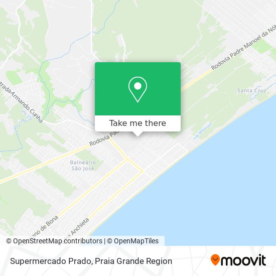 Supermercado Prado map