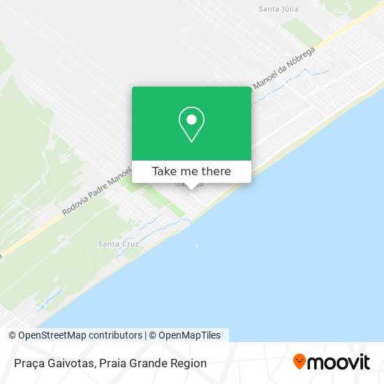 Praça Gaivotas map