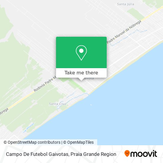 Campo De Futebol Gaivotas map