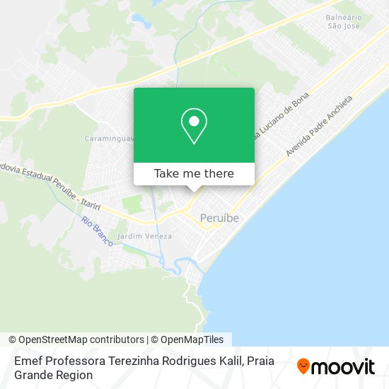 Emef Professora Terezinha Rodrigues Kalil map