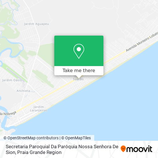 Secretaria Paroquial Da Paróquia Nossa Senhora De Sion map