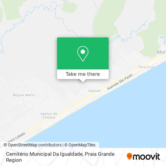 Cemitério Municipal Da Igualdade map