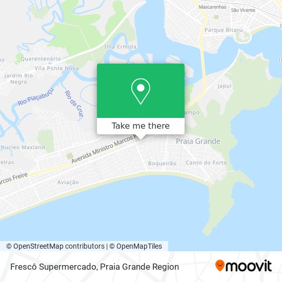 Frescô Supermercado map