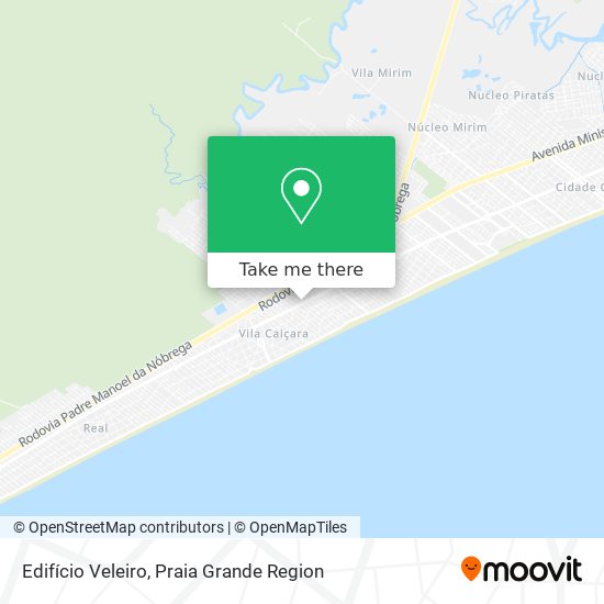 Edifício Veleiro map