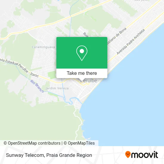 Sunway Telecom map