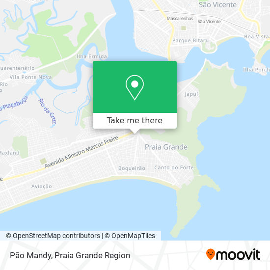 Pão Mandy map