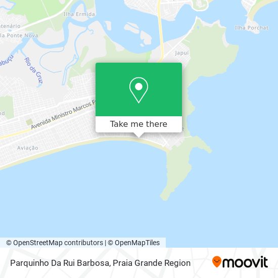 Mapa Parquinho Da Rui Barbosa