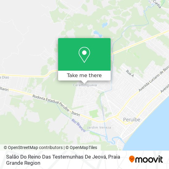 Salão Do Reino Das Testemunhas De Jeová map