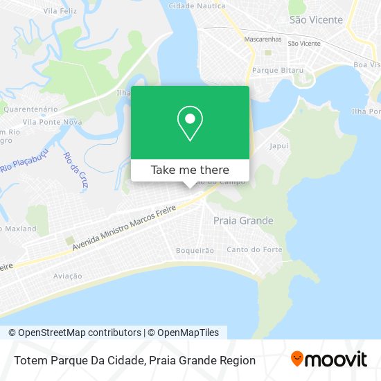 Totem Parque Da Cidade map