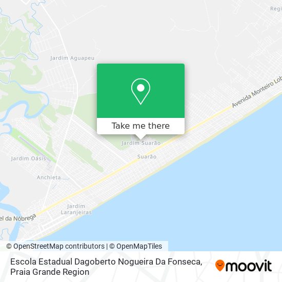 Escola Estadual Dagoberto Nogueira Da Fonseca map