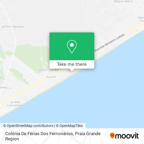 Colônia De Férias Dos Ferroviários map