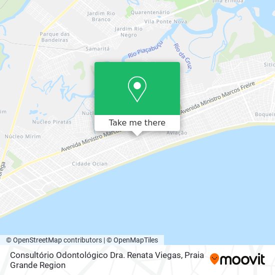 Consultório Odontológico Dra. Renata Viegas map
