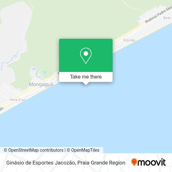 Ginásio de Esportes Jacozão map
