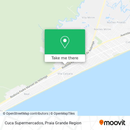 Cuca Supermercados map