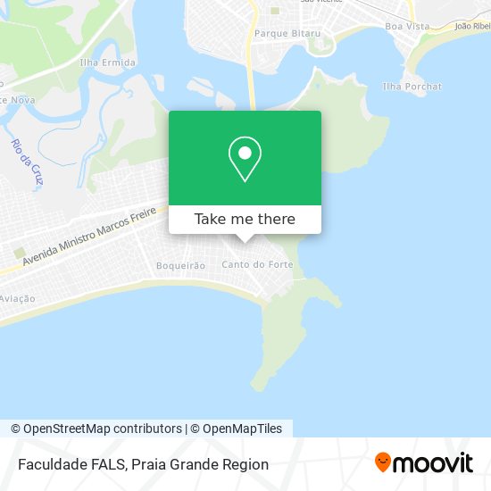 Faculdade FALS map