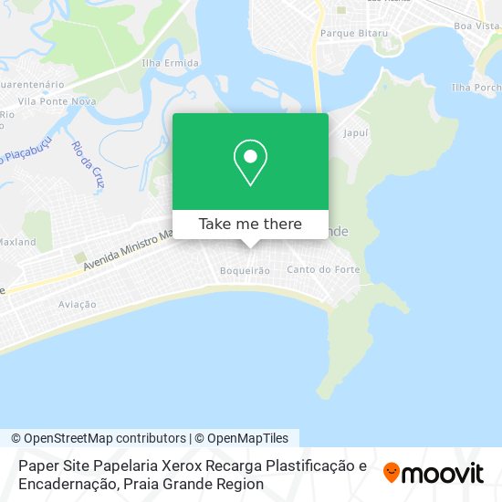 Paper Site Papelaria Xerox Recarga Plastificação e Encadernação map