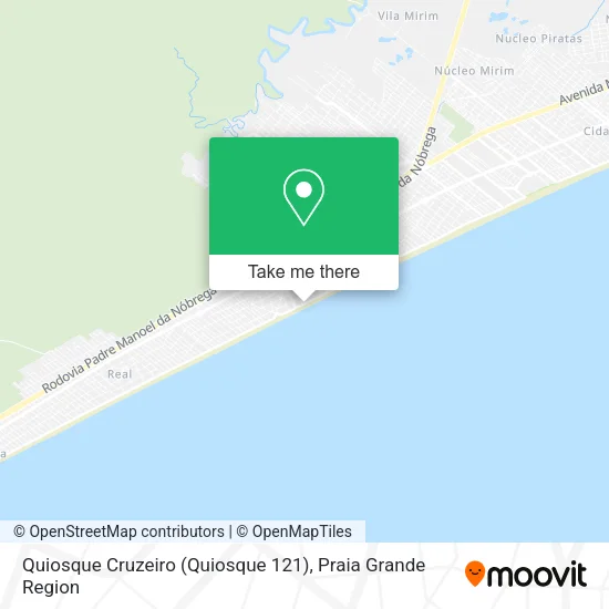 Quiosque Cruzeiro (Quiosque 121) map