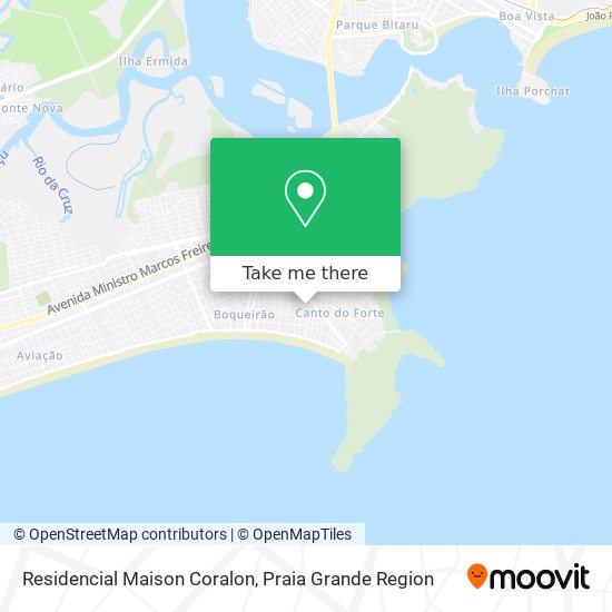 Mapa Residencial Maison Coralon