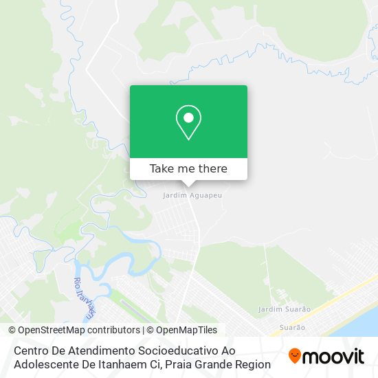 Centro De Atendimento Socioeducativo Ao Adolescente De Itanhaem Ci map