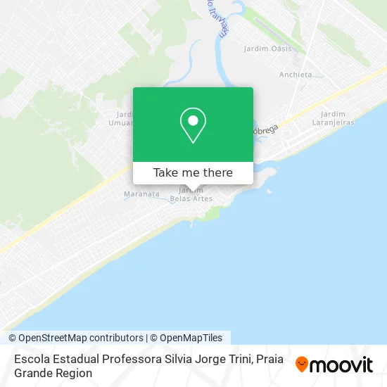 Escola Estadual Professora Silvia Jorge Trini map