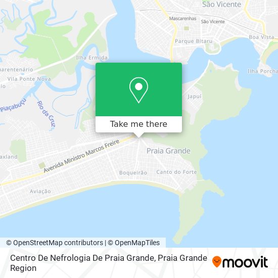 Centro De Nefrologia De Praia Grande map