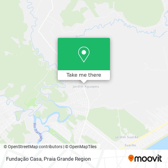 Fundação Casa map