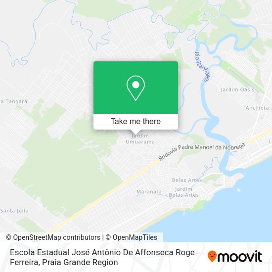 Escola Estadual José Antônio De Affonseca Roge Ferreira map