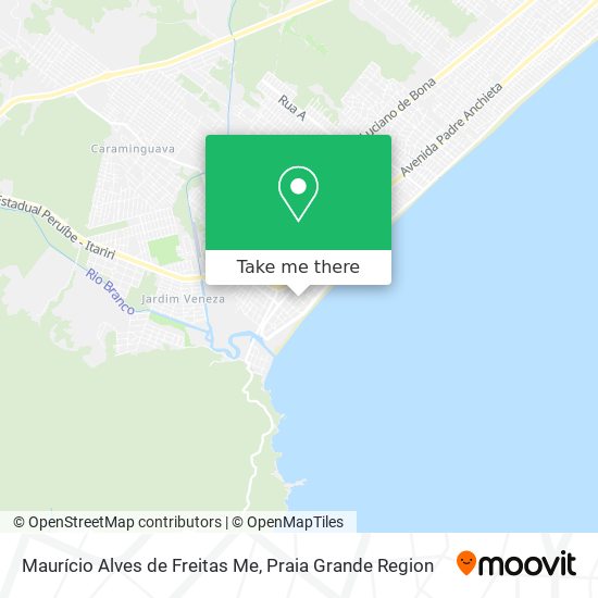 Maurício Alves de Freitas Me map