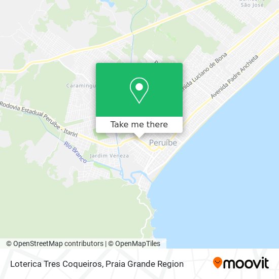 Loterica Tres Coqueiros map
