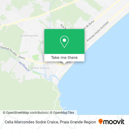Celia Marcondes Sodre Craice map