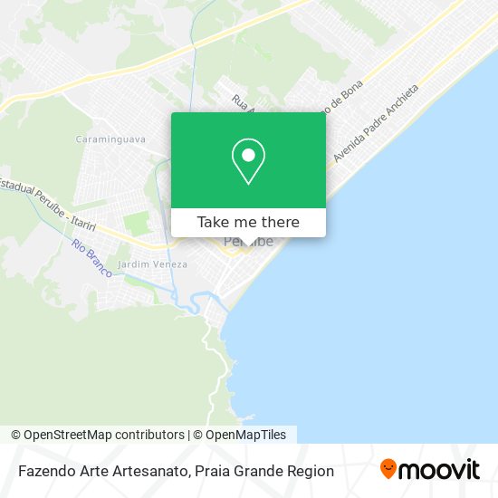 Fazendo Arte Artesanato map